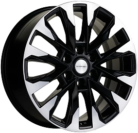Диски Khomen Wheels KHW2010 (Chevrolet Tahoe) Black-FP